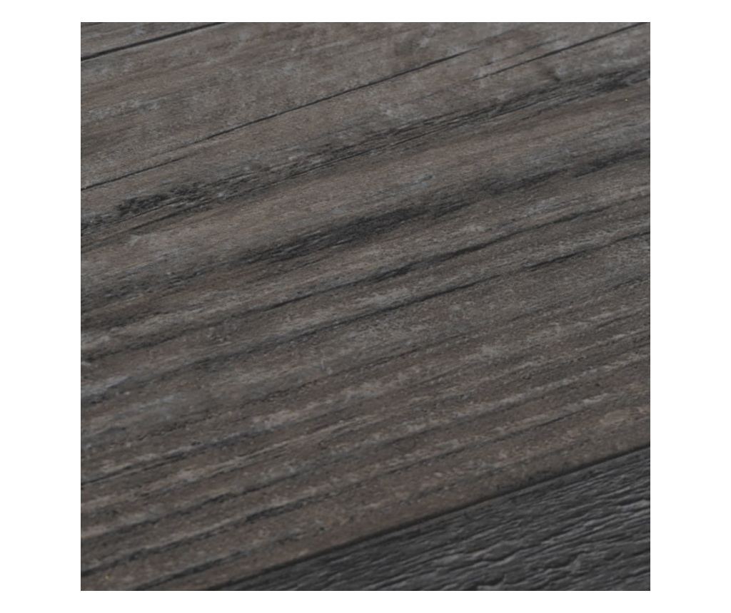 Plăci pardoseală autoadezive, lemn industrial 5,21 m², 2 mm PVC - 6