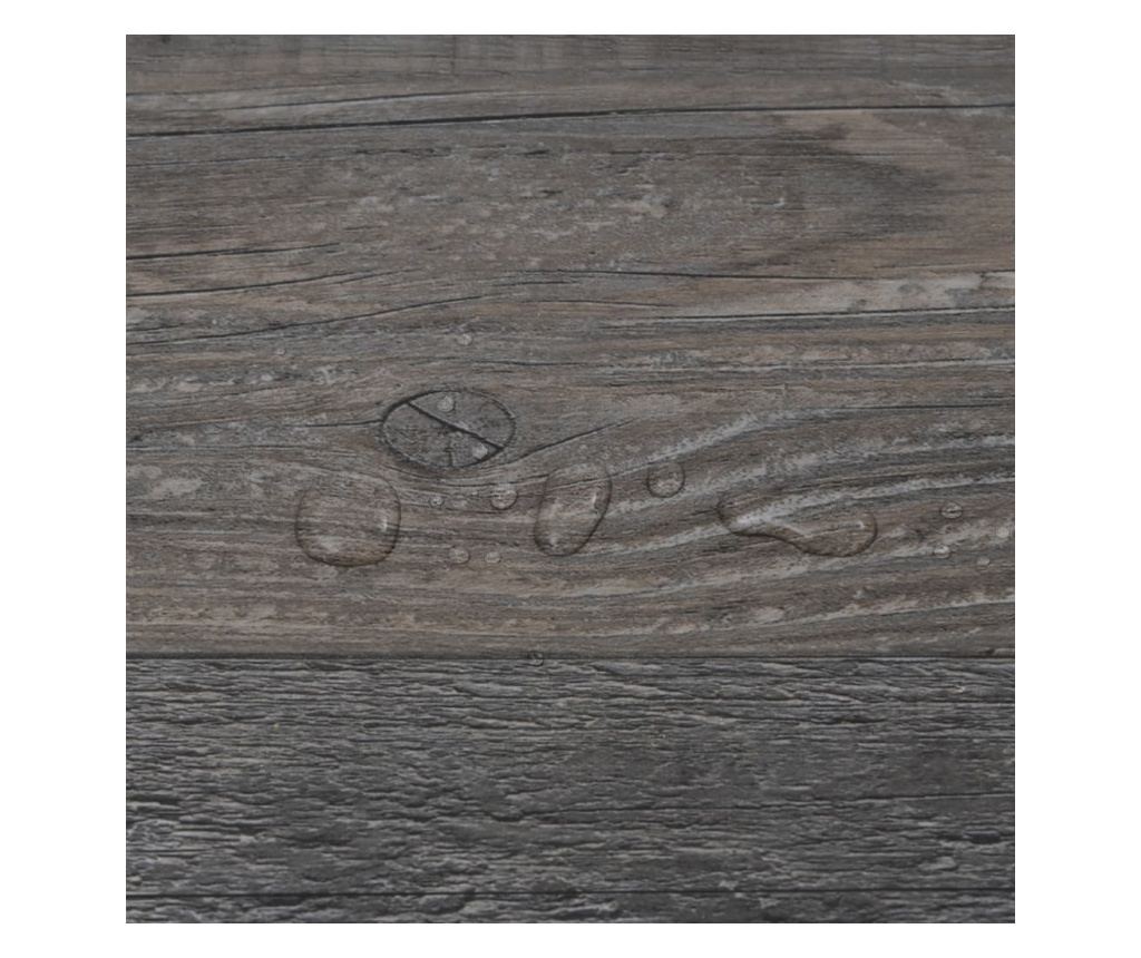 Plăci pardoseală autoadezive, lemn industrial 5,21 m², 2 mm PVC - 7