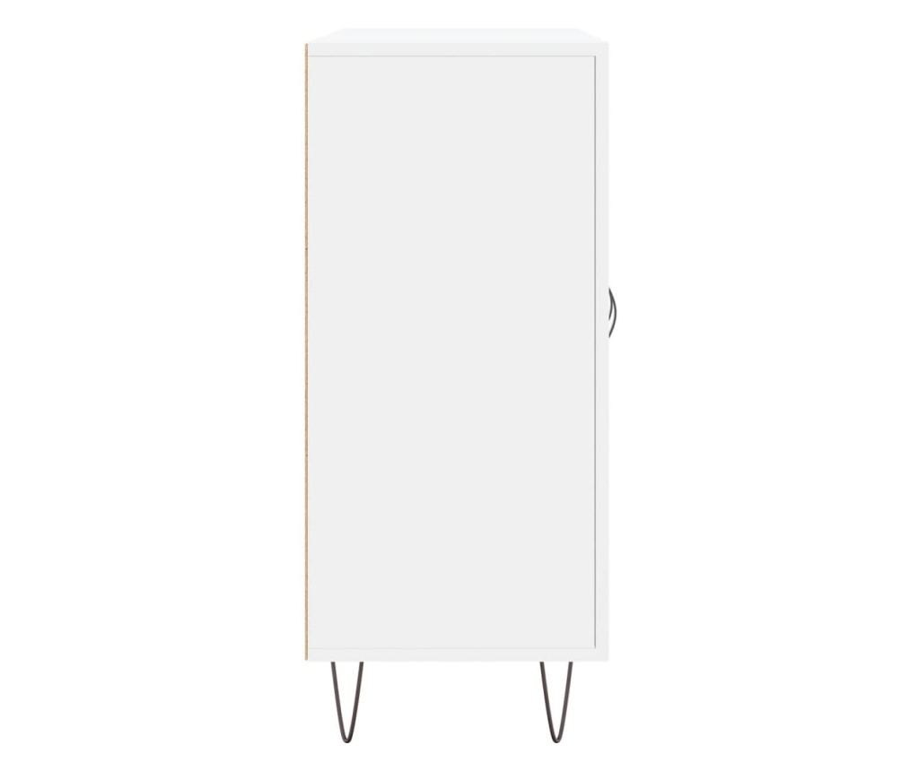 Ormarić, bijeli, 90x34x80 cm, kompozitno drvo - 7