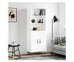 Visoka ormar, bijela, 69,5x34x180 cm, kompozitno drvo thumbnail 1