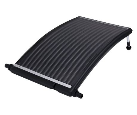 Ukrivljen solarni grelnik bazena, 110 x 65 cm
