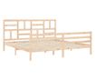 Рамка за легло с табла 200x200 см, масив бор thumbnail 3