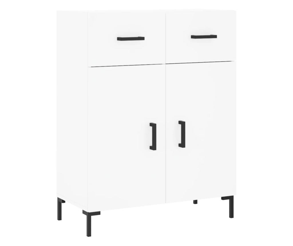Visoki ormar, bijela, 69,5x34x180 cm, kompozitno drvo - 7