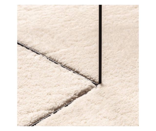 HUARTE bézs rövid szálú puha és mosható szőnyeg 80 x 200 cm