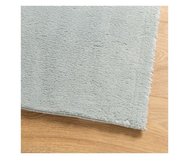 HUARTE kék rövid szálú puha és mosható szőnyeg 120 x 170 cm