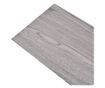 Plăci de pardoseală, gri închis, 5,26 m², 2 mm, PVC