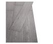 Plăci de pardoseală, gri închis, 5,26 m², 2 mm, PVC