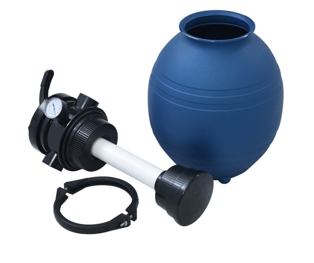 kék medence-homokszűrő 4-állású szeleppel 300 mm - 4