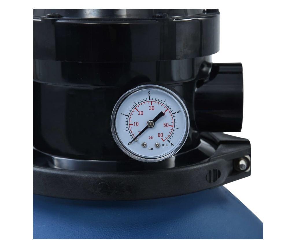 kék medence-homokszűrő 4-állású szeleppel 300 mm - 6