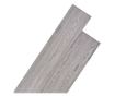 Plăci de pardoseală, gri închis, 5,26 m², 2 mm, PVC