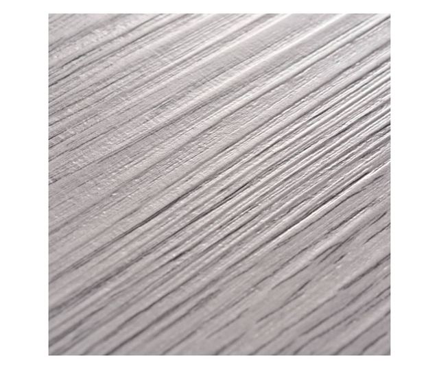 Plăci de pardoseală, gri închis, 5,26 m², 2 mm, PVC