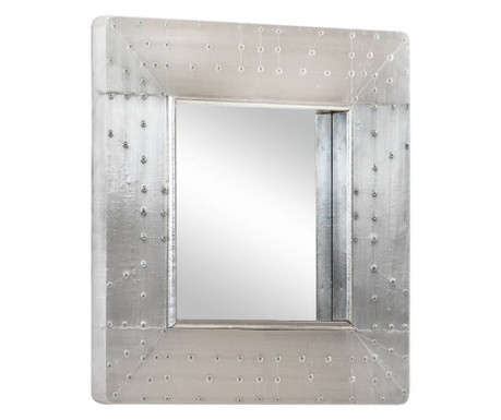 Oglindă, design aviator, 50x50 cm, metal