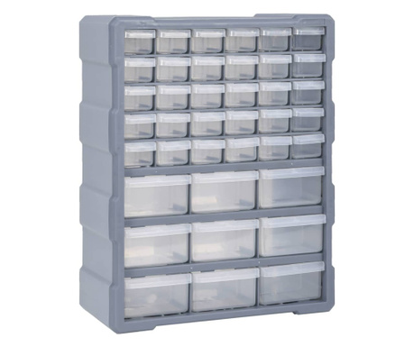 Organizator cu 39 de sertare, 38 x 16 x 47 cm