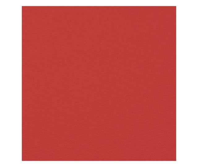 6 db piros oxford szövet háttámlás székpárna