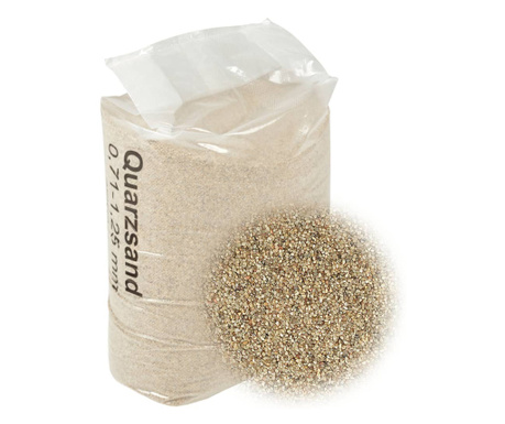 Nisip de filtrare, 25 kg, 0,71-1,25 mm