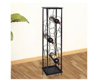 Suport sticle de vin pentru 8 sticle, metal