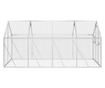 Ptičnica srebrna 1,79x4x1,85 m aluminij thumbnail 4