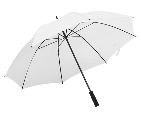 Umbrelă, alb, 130 cm