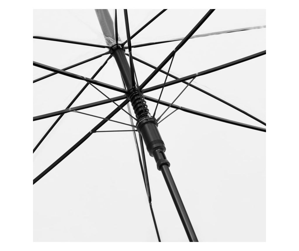 Prozirni kišobran, 107 cm - 5
