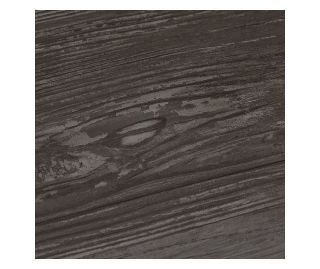 Plăci de pardoseală autoadezive, lemn dungi, 5,02 m², PVC, 2 mm - 7