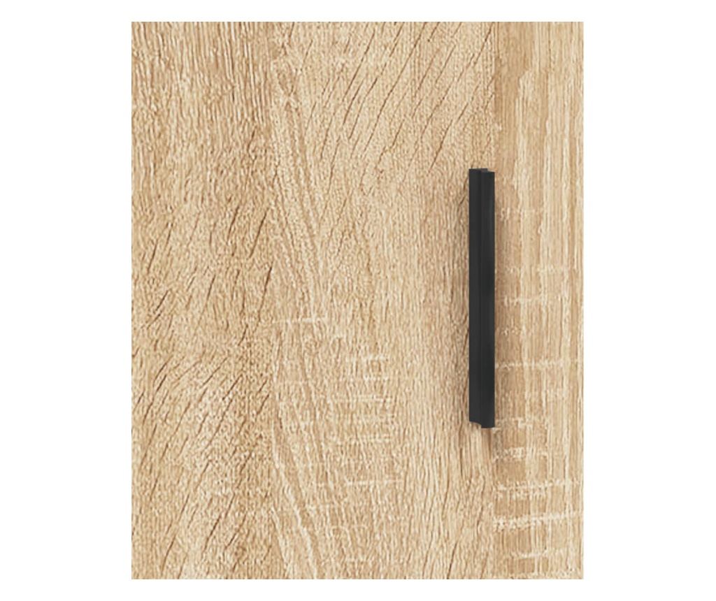 Visoka ormar, hrast sonoma, 69,5x34x180 cm, kompozitno drvo - 10