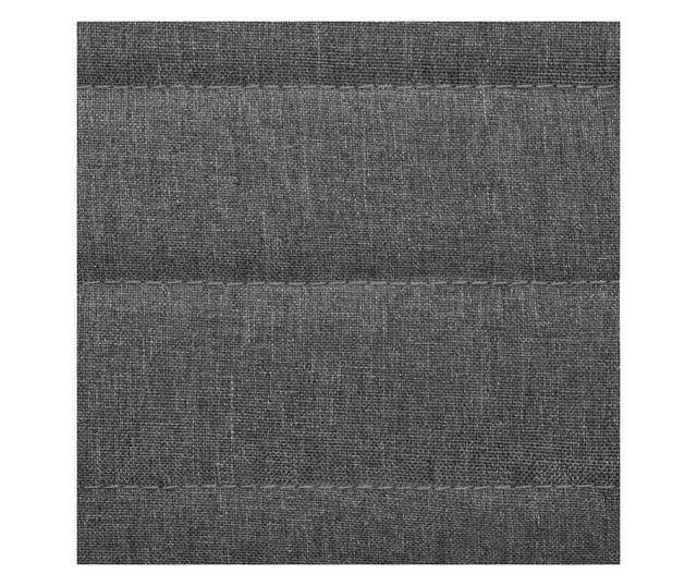 Jedilni stoli, komplet 6, svetlo sivi, blago