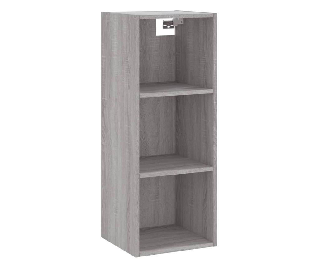 Visoka ormar, siva sonoma, 34,5x34x180 cm, obrađeno drvo - 5