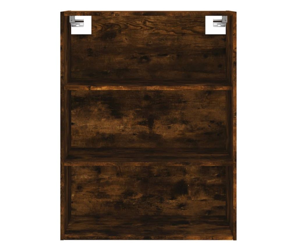 Visoka ormar, dimljeni hrast, 69,5x34x180, kompozitno drvo - 6