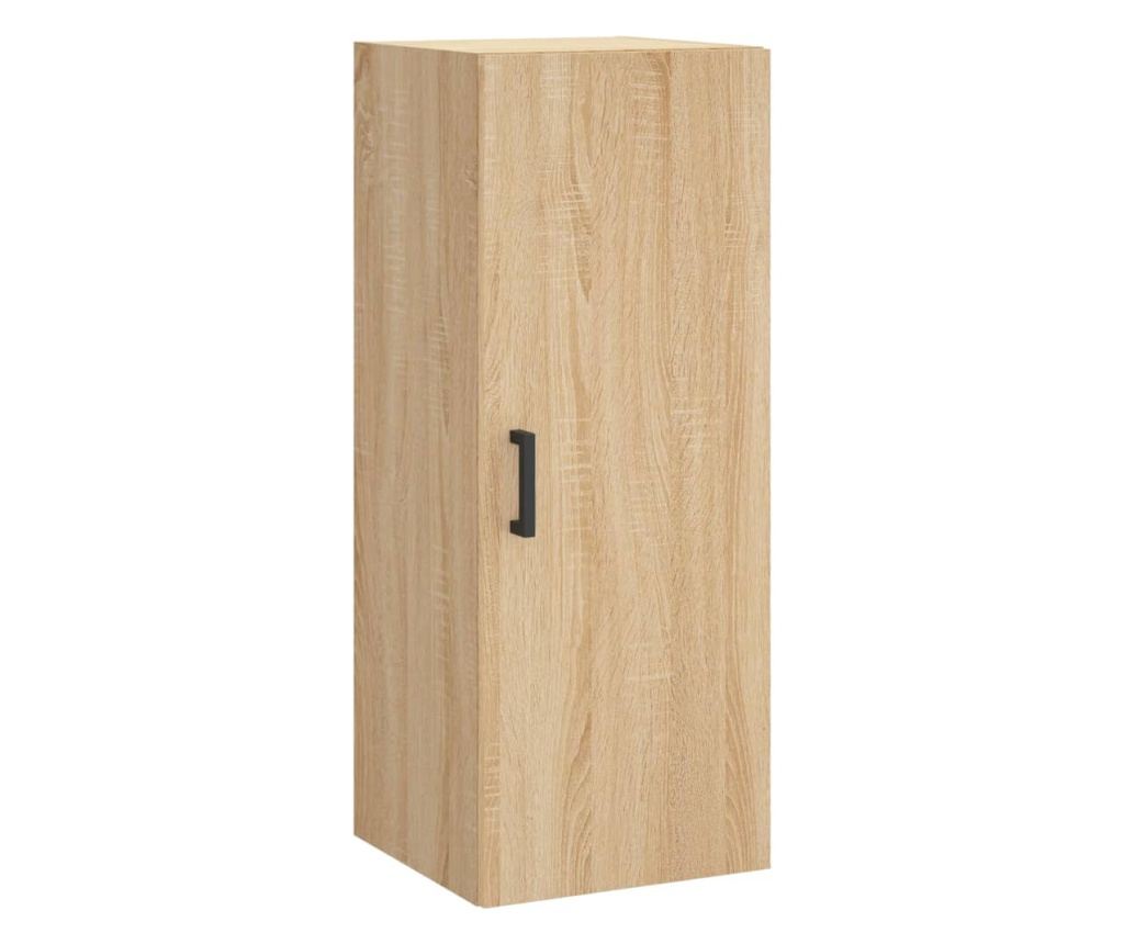 Visoka ormar, hrast sonoma, 34,5x34x180 cm, obrađeno drvo - 7