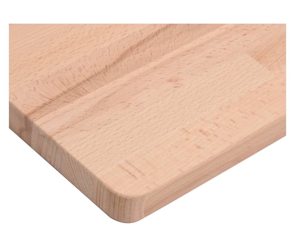 Плот за баня 100x50x1,5 см масивно дърво бук - 6
