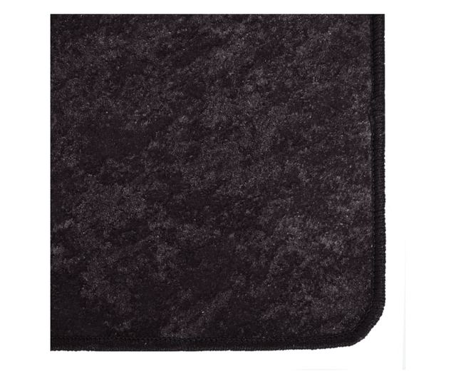antracitszürke mosható csúszásgátló szőnyeg 150 x 230 cm
