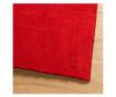 HUARTE piros rövid szálú puha és mosható szőnyeg 160 x 160 cm