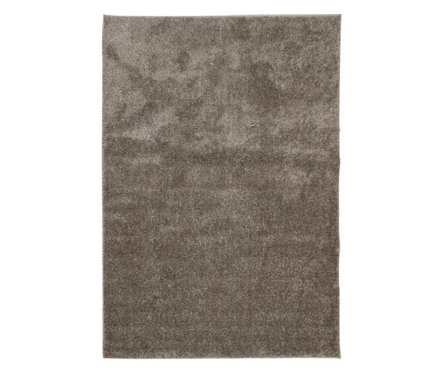 ISTAN szürke hosszú szálú fényes szőnyeg 140 x 200 cm