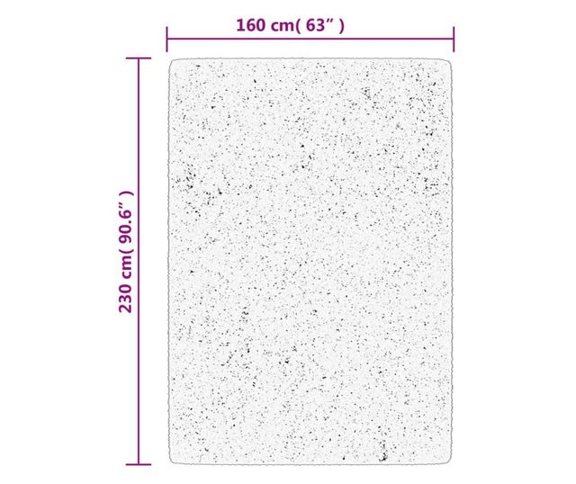 ARBIZU többszínű vintage stílusú bel-/kültéri szőnyeg 160x230cm