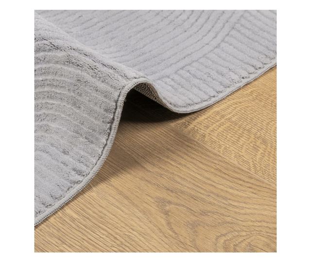 IZA szürke rövid szálú skandináv stílusú szőnyeg 200 x 280 cm