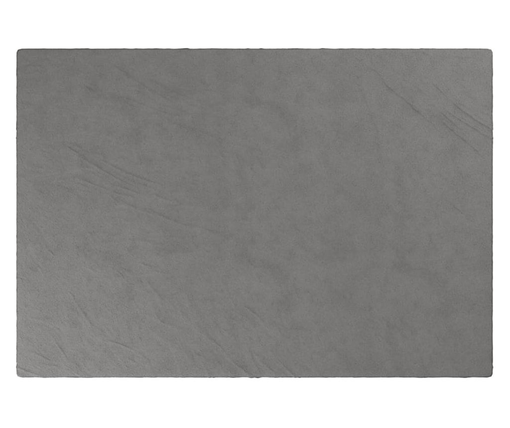 Утежевлено одеяло с калъф, сиво, 135x200 см, 10 кг, текстилен материал - 3