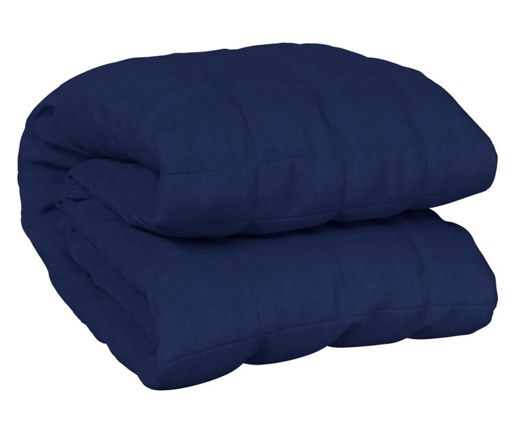 Pătură grea, albastru, 200x230 cm, 13 kg, material textil - 2