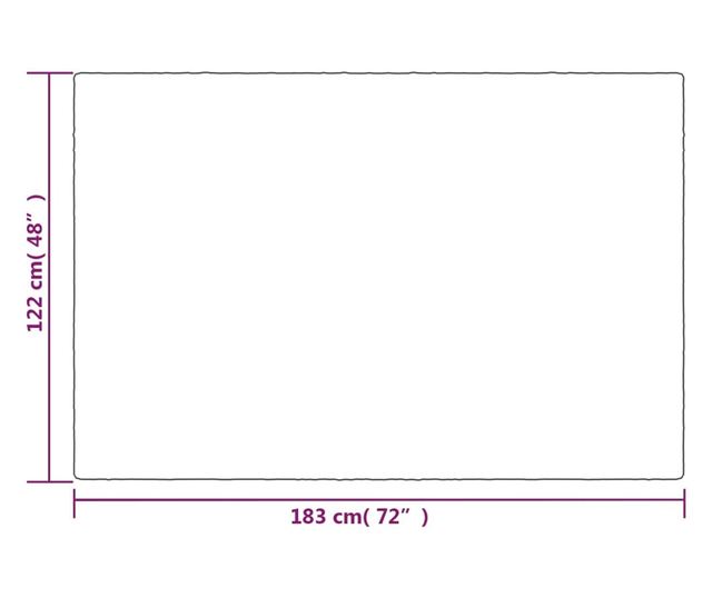 Утежевлено одеяло с калъф, сиво, 122x183 см, 5 кг, текстил