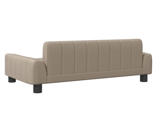 Dječja sofa, cappuccino, 90x53x30 cm, eko koža
