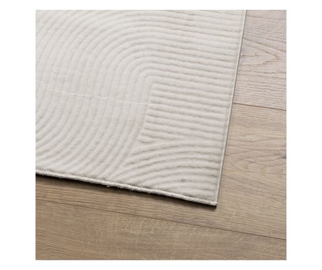 IZA krémszínű rövid szálú skandináv stílusú szőnyeg 200x280 cm