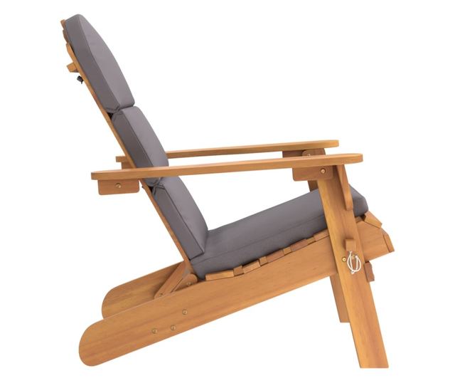Adirondack kerti szk prnkkal, tmr akcfa
