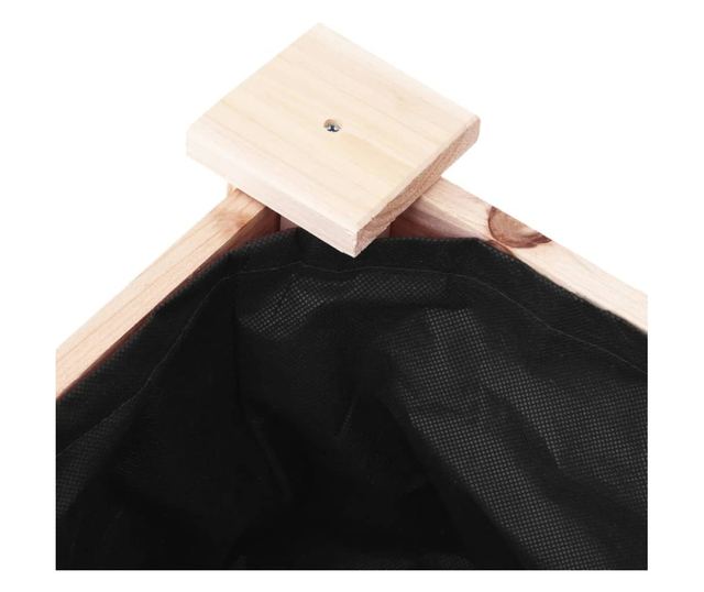 Žardinjera s oblogom, 118x59x76 cm, masivno drvo jele