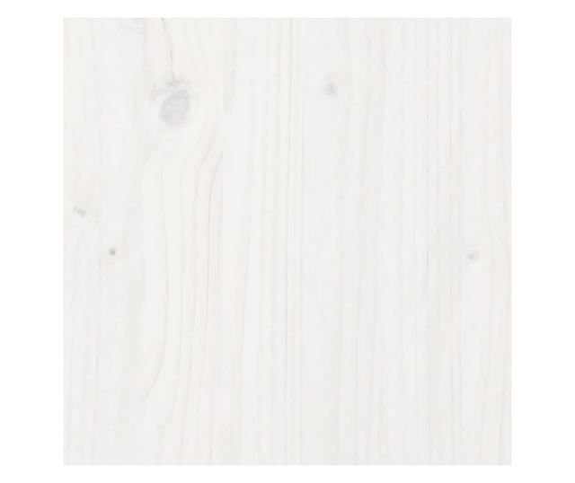 fehér tömör fenyőfa fejtámla tárolóval 160 cm