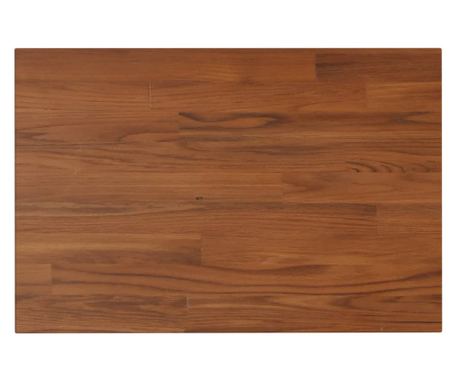 Kopalniška delovna plošča, temno rjava, 60x40x1,5 cm, masiven obdelan les