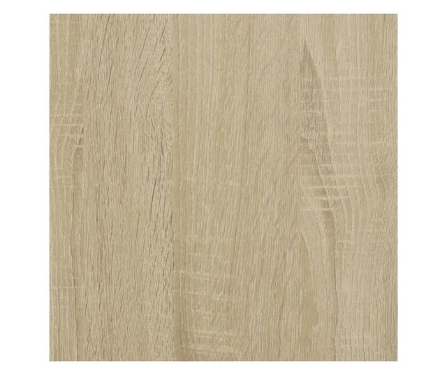 sonoma tölgy színű szerelt fa faliszekrény 70 x 16,5 x 30 cm