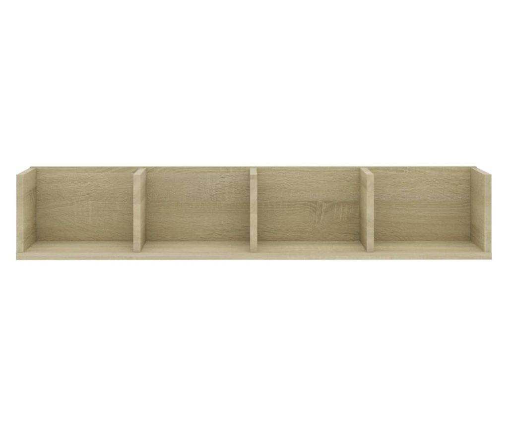 CD-k polca, Sonoma tlgy, 100 x 18 x 18 cm, laminlt fa - 4