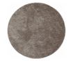 ISTAN szürke hosszú szálú fényes szőnyeg Ø 100 cm