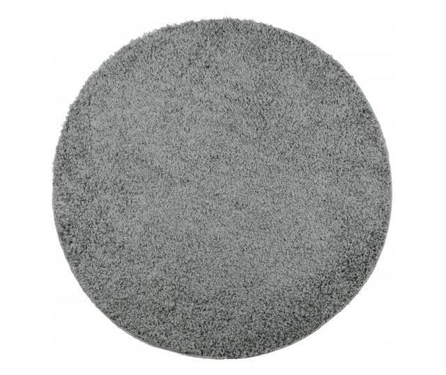 PAMPLONA zöld magas szálú bolyhos modern szőnyeg Ø 200 cm