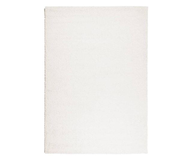 PAMPLONA krémszínű magas szálú bolyhos modern szőnyeg 160x230cm