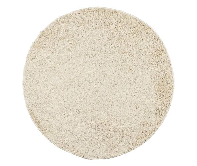 PAMPLONA arany magas szálú bolyhos modern szőnyeg Ø 240 cm